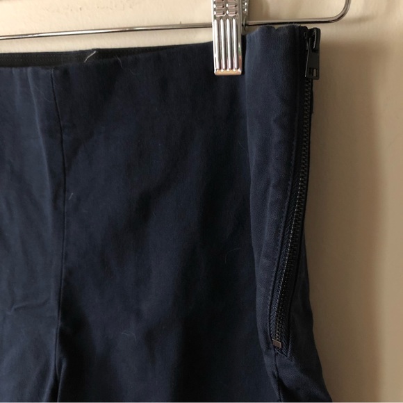 Everlane The Side-Zip Stretch Cotton Pant | Navy - Picture 8 of 11